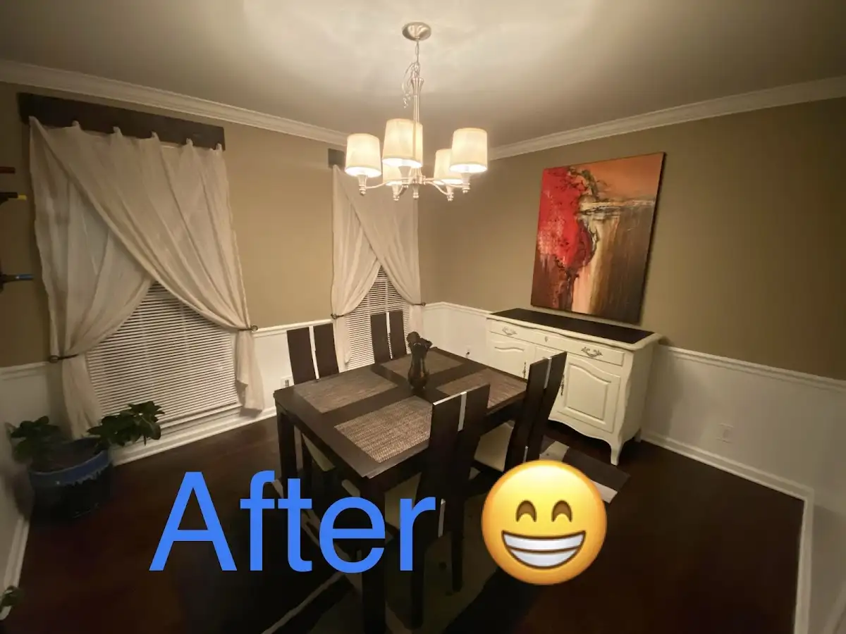 Professional dining room restoration after water damage in Kankakee